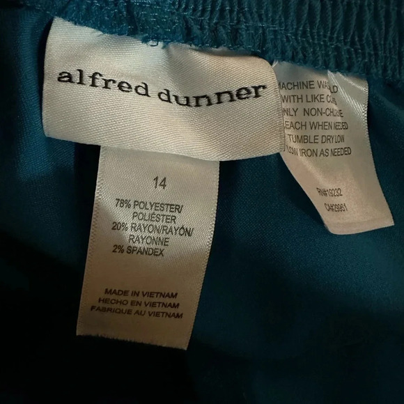 Alfred Dunner classic pants size 14 - Picture 7 of 9